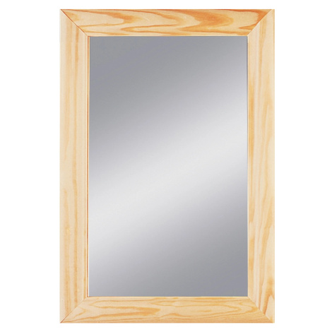 Kristall-Form Zrcadlo Halvar s dřevěným rámem, 51 x 35 cm