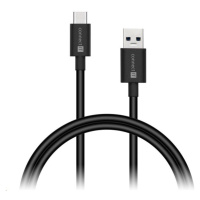 CONNECT IT Wirez USB-C (Type C) -> USB-A, USB 3.1 Gen 1, černá, 1 m