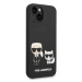 Karl Lagerfeld KLHMP14MSSKCK hard silikonové pouzdro iPhone 14 PLUS 6.7" black Liquid Silicone K