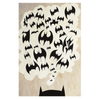 Umělecký tisk Batman overthinking, (26.7 x 40 cm)