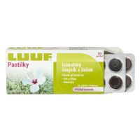 LUUF pastilky, Islandský lišejník a ibišek pas.20