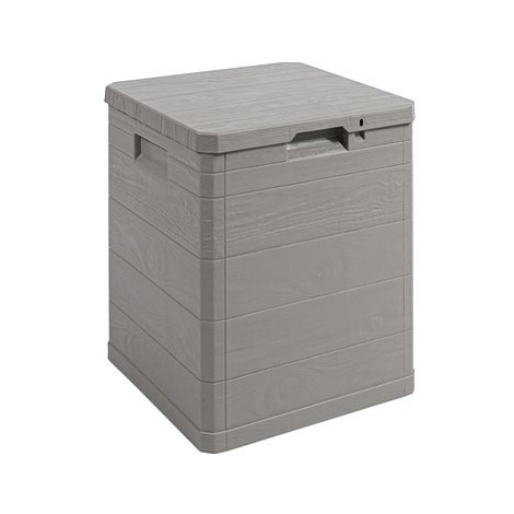 TOOMAX Úložný box plastový WOODYS, 90 l, světle šedý