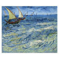 Obrazová reprodukce Seascape at Saintes-Maries  1888, Vincent van Gogh, 40 × 33.7 cm