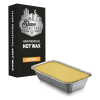 The Shave Factory Hair Removal Hot Wax Natural - vosk k depilaci, 500 g