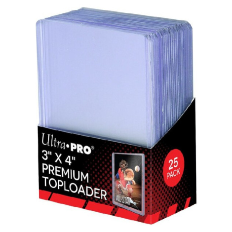 UP - Toploader - 3" x 4" Super Clear Premium (25 kousků) Ultrapro