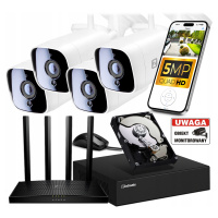 Sada pro Monitoring Ip WiFi 4 Kamery 5MPx 4MPx