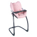 Jídelní židle s autosedačkou a houpačkou Powder Pink Maxi Cosi&Quinny Smoby trojkombinace s bezp