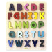 Vilac Vkládací puzzle abeceda ADRIEN vícebarevné