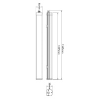 Deko-Light Lampa LED odolná proti vlhkosti Tri Proof Motion, 114,5 cm