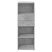 vidaXL Skříň highboard betonově šedá 45x42,5x124 cm kompozitní dřevo