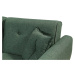 Sofahouse Designová rozkládací sedačka Gianetta 277 cm zelená