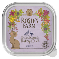 Rosie's Farm Adult 64 x 100 g - krůtí a kachní