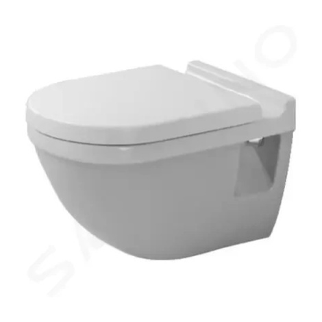 DURAVIT Starck 3 Závěsné WC se sedátkem SoftClose, bílá 42000900A1