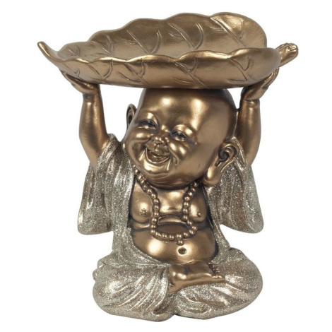 Signes Grimalt Buddha S Plechovým Zásobníkem Zlatá