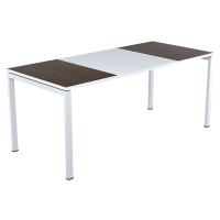 Paperflow Psací stůl easyDesk®, šířka 1400 mm, wenge