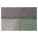 Flair Rugs koberce Kusový koberec Hand Carved Cosmos Mint/Grey/Cream - 80x150 cm