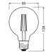 OSRAM OSRAM LED Vintage 1906, G95, E27, 6,5 W, zlatá, 2 400 K, stm.