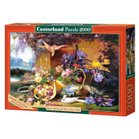 mamido  Puzzle 2000 dílků Elegantní Zátiší s Květinami, Eugene Bidau