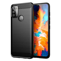 Carbon Case Flexible silikonový kryt na Motorola Moto G50, černý