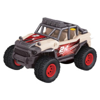 Auto JEEP 1:42 se světlem a zvukem na setrvačník