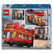 LEGO® City 60407 Červený dvoupodlažní vyhlídkový autobus