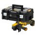 DeWALT DCG409 + Tstak (verze bez aku) 18V XR bezuhlíková aku úhlová bruska 125 mm