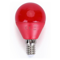 B.V. LED Žárovka G45 E14/4W/230V červená