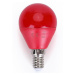 B.V. LED Žárovka G45 E14/4W/230V červená