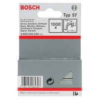 BOSCH spony typ 57 - šířka 10,6 mm, délka 8 mm, balení 1000 ks