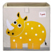 3 SPROUTS - Úložný box Rhino Yellow