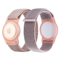 Mobile Origin AirTag Strap Pink