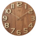 JVD Nástěnné hodiny dřevěné HT97.5