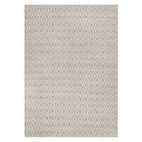 Flair Rugs koberce Kusový koberec Nur Wool Dream Grey/Ivory - 160x230 cm