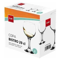 Cegeco Sklenice na víno CoK Bistro 290ml 2ks