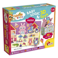 Carotina Baby Logic 3D puzzle skládačka