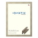 DANTIK rámeček 15 × 20, ALU profil 6220 champagne sklo čiré