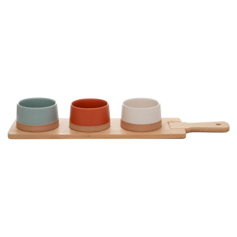 Sada misek | COMIDA | s prkýnkem | 48x12 cm | 893747 HOMLA