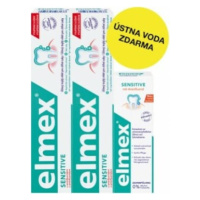 Elmex Sensitive duopack - 2x zubní pasta + 100 ml ústní voda