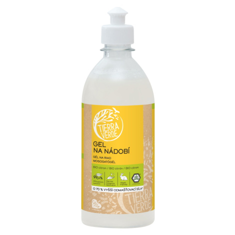 Tierra Verde Gel na nádobí BIO Citron 500 ml