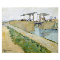 Obrazová reprodukce The Langlois Bridge, March 1888, Vincent van Gogh, 40x30 cm