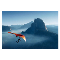 Fotografie Hang Gliding Over Yosemite Valley, Bill Ross, 40 × 26.7 cm