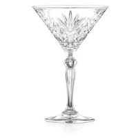 RCR sklenice Melodia Martini 210 ml 6 ks