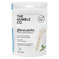 Humble Floss picks 2v1 ergo dentální mečíky (mint), 50ks
