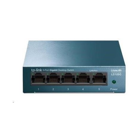 TP-Link LiteWave switch LS105G (5xGbE, fanless) TP LINK