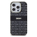 DKNY PC/TPU Repeat Pattern Tonal Stripe Magsafe Zadní Kryt pro iPhone 15 Pro Black