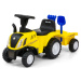 Odrážedlo NEW HOLLAND T7 TRAKTOR Milly Mally žluté