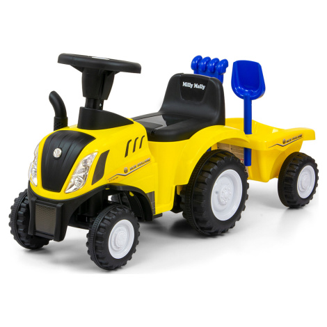 Odrážedlo NEW HOLLAND T7 TRAKTOR Milly Mally žluté