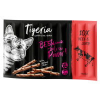 Tigeria Sticks výhodné balení 30 x 5 g - hovězí a játra