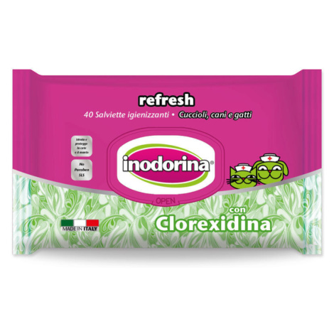 Ubrousky INODORINA antibakteriální Baby Powder 40ks