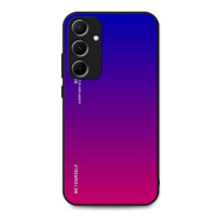 TopQ LUXURY Samsung A15 pevný duhový fialový 128819